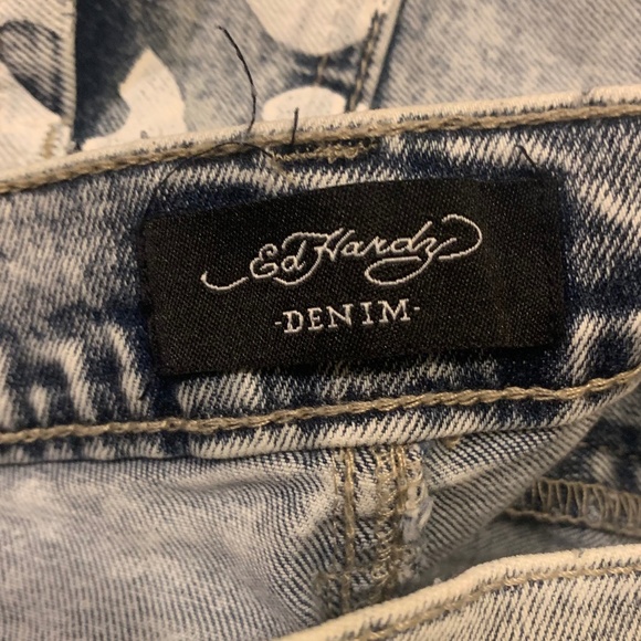 Ed Hardy Screaming Tiger Slim Skinny Jeans - Picture 9 of 9